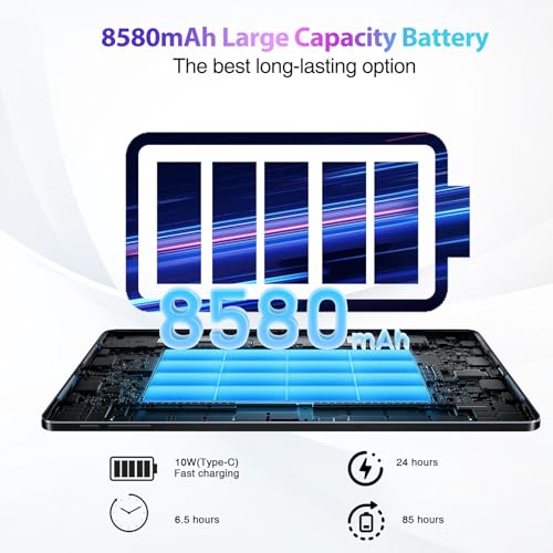 11 Inch 2.4K Display 16GB RAM 256GB ROM 8580mAh Battery Octa Core Dual SIM 4G Blue Tablet J974397