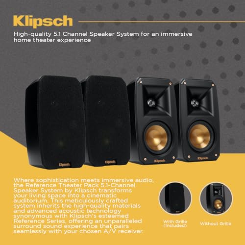 5.1-Channel Speaker System with 7.2-Channel 8K Network AV Receiver V9500