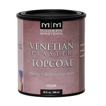 Clear Satin Venetian Plaster Topcoat, One Quart L310