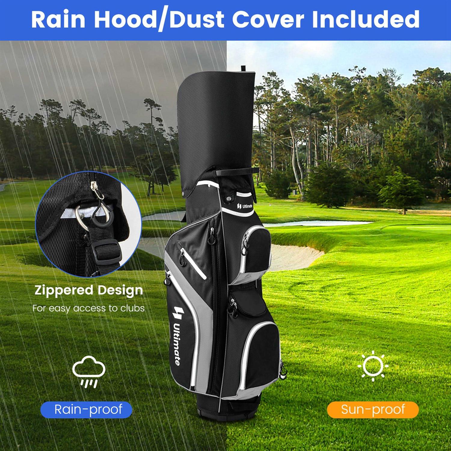 14-Way Top Dividers Golf Cart Bag D616465
