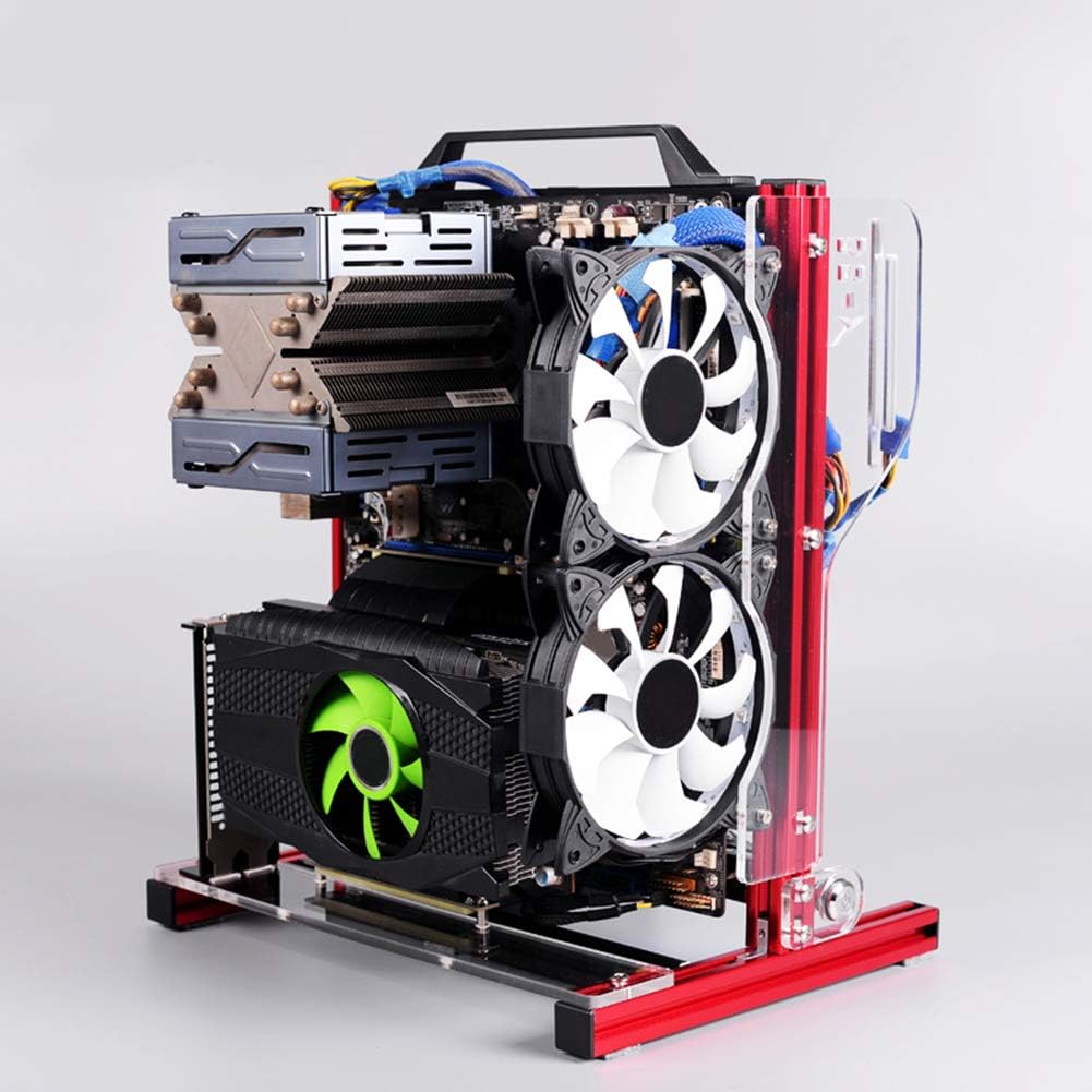Red Open Air Frame Chassis Case A753224