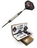 Black Steel 95 Percent Tungsten Steel Tip Dart H2411