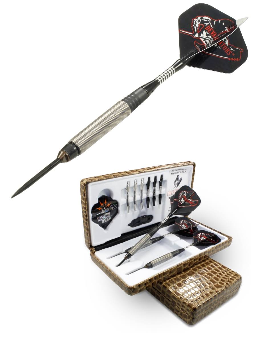 Black Steel 95 Percent Tungsten Steel Tip Dart H2411