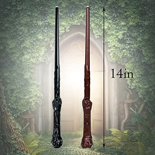 Brown Black Light Up Magic Wand Toy I474