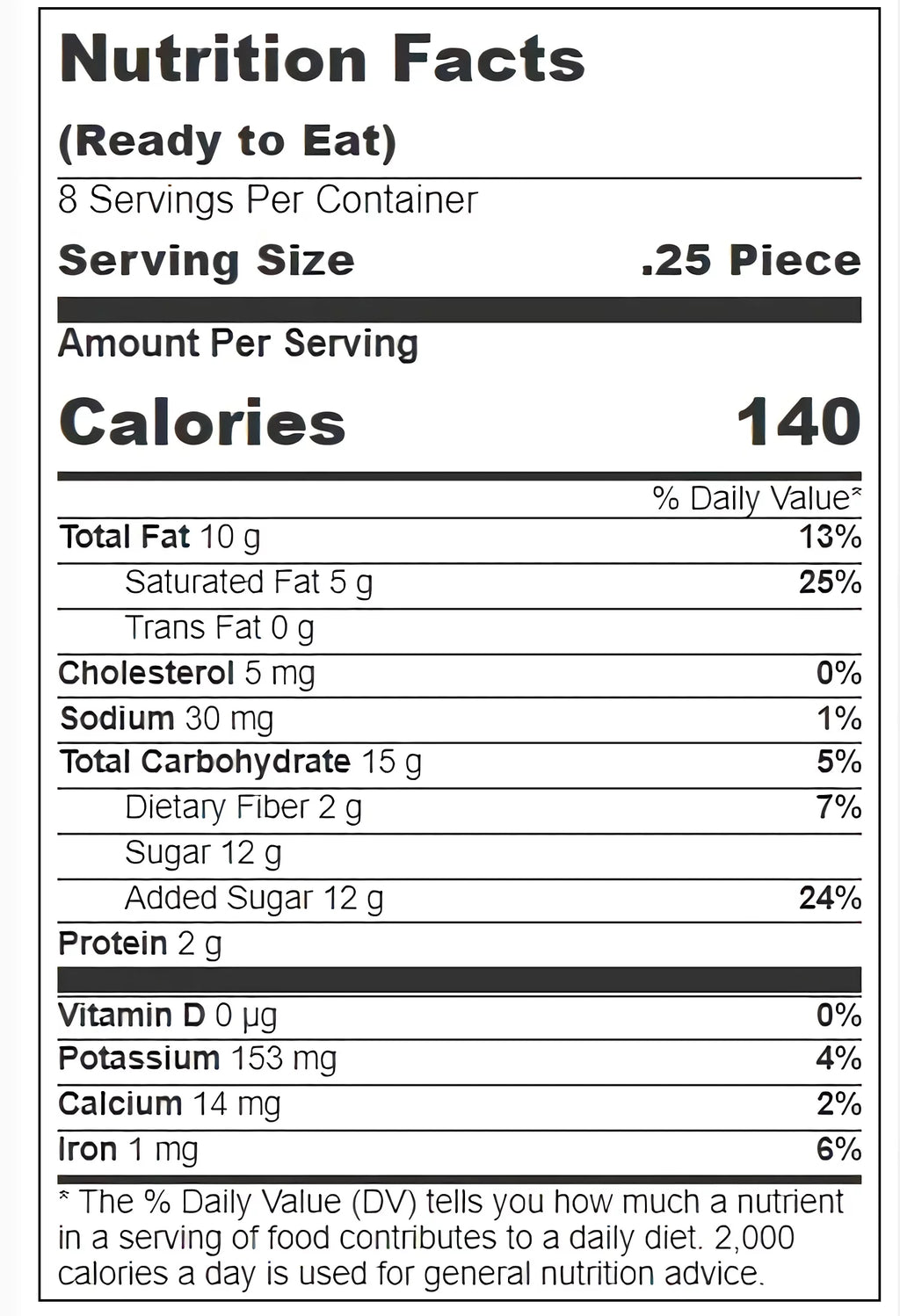 8 Ounces Dark Chocolate Peanut Butter Value Pack of 2 D8912