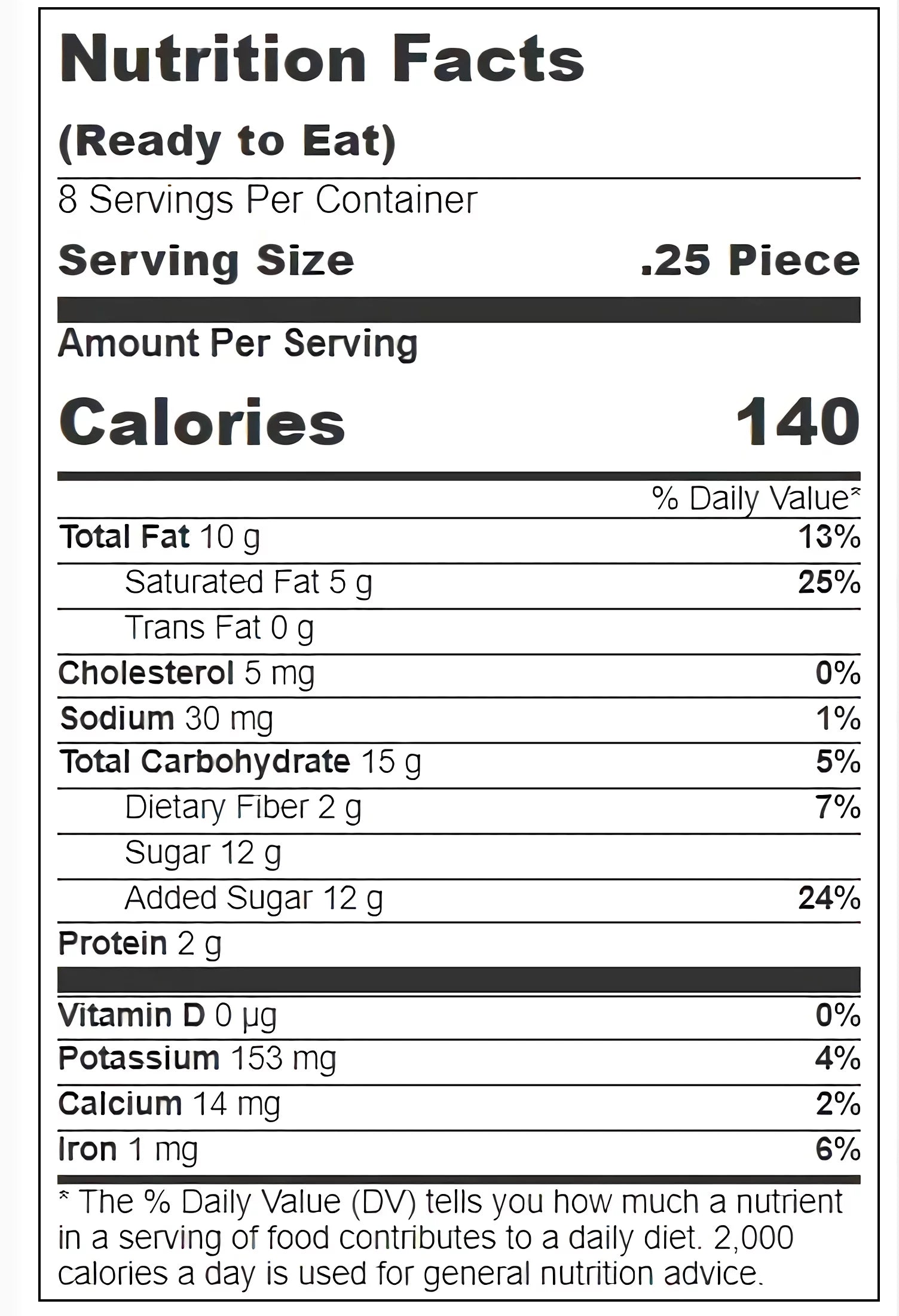 8 Ounces Dark Chocolate Peanut Butter Value Pack of 2 D8912