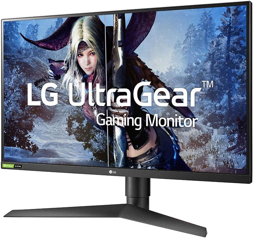 QHD 27-Inch Gaming Monitor, Nano IPS 1ms (GtG), 144Hz, Black H316702