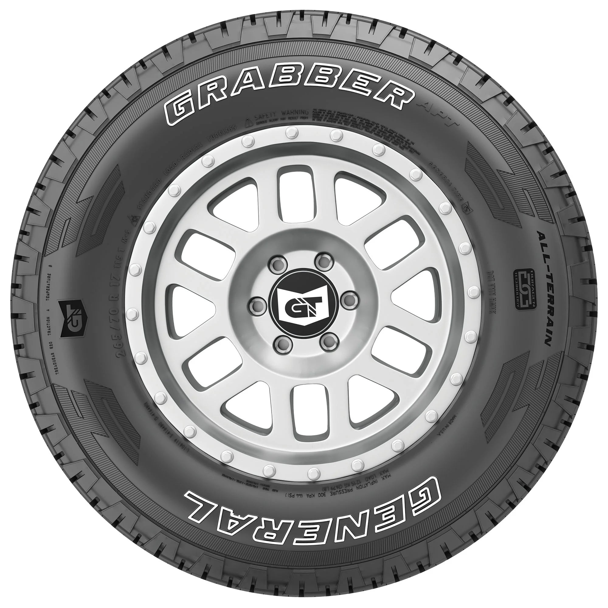 265/65R17 112T All Terrain Light Truck Tire B66834