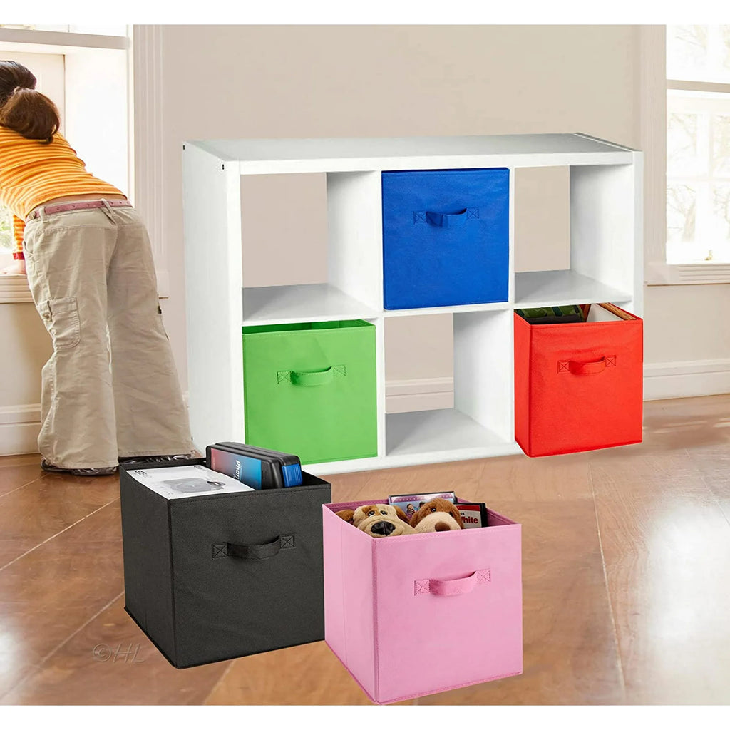 6-Pack Collapsible Laundry Storage Bins G220