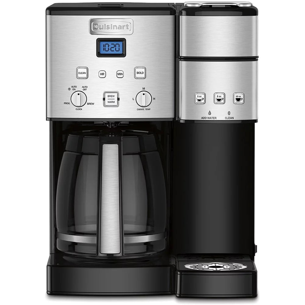 12-Cup Stainless Steel Coffee Maker with Milk Frother S28314