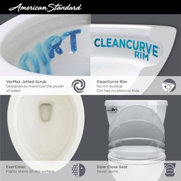 White Elongated Toilet F780