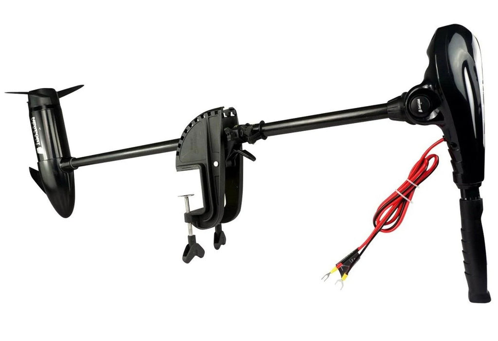 55 lb. Thrust Saltwater Transom Mounted Electric Trolling Motor with 36x22 Shaft A93355