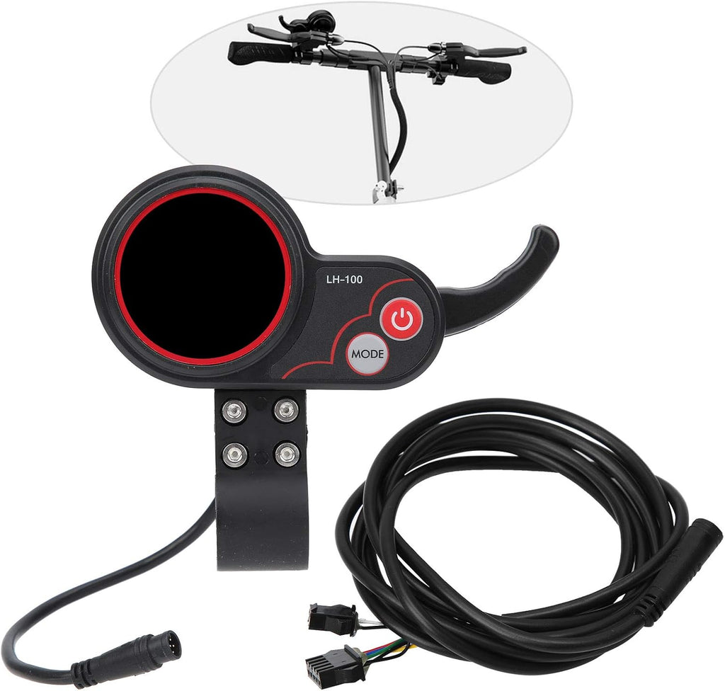 24V 36V LCD Display Thumb Throttle Speedometer for Electric Scooter W940