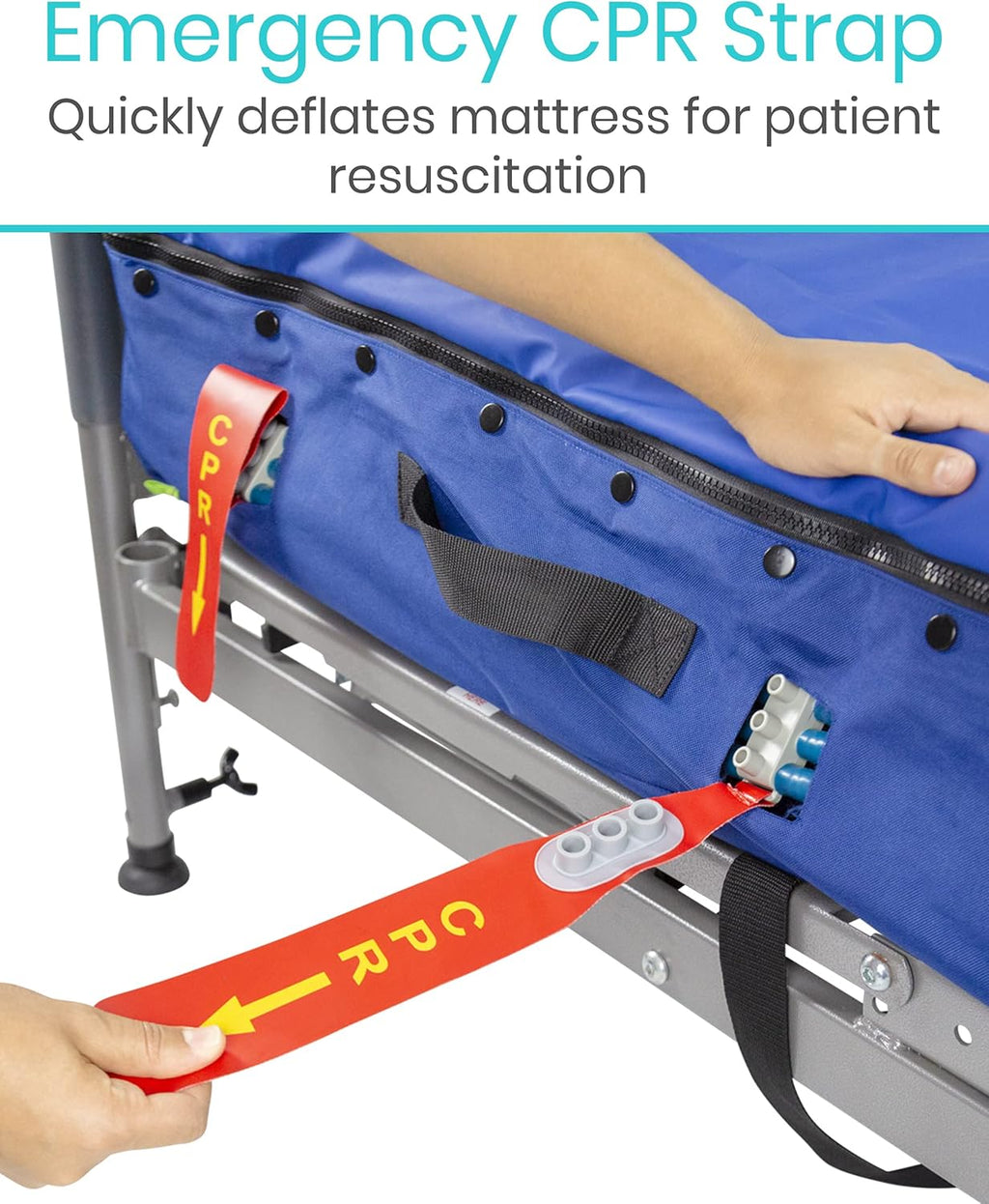 8" Alternating Pressure Mattress Replacement Mattress Q967636