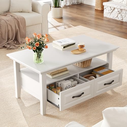 Natural Oak Lift Top Coffee Table with Storage B342870
