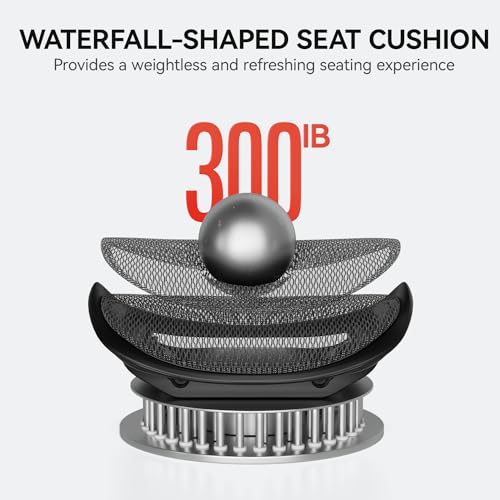 Ergonomic Office Chair with 3D Armrests, Adjustable Backrest, Grey E404218