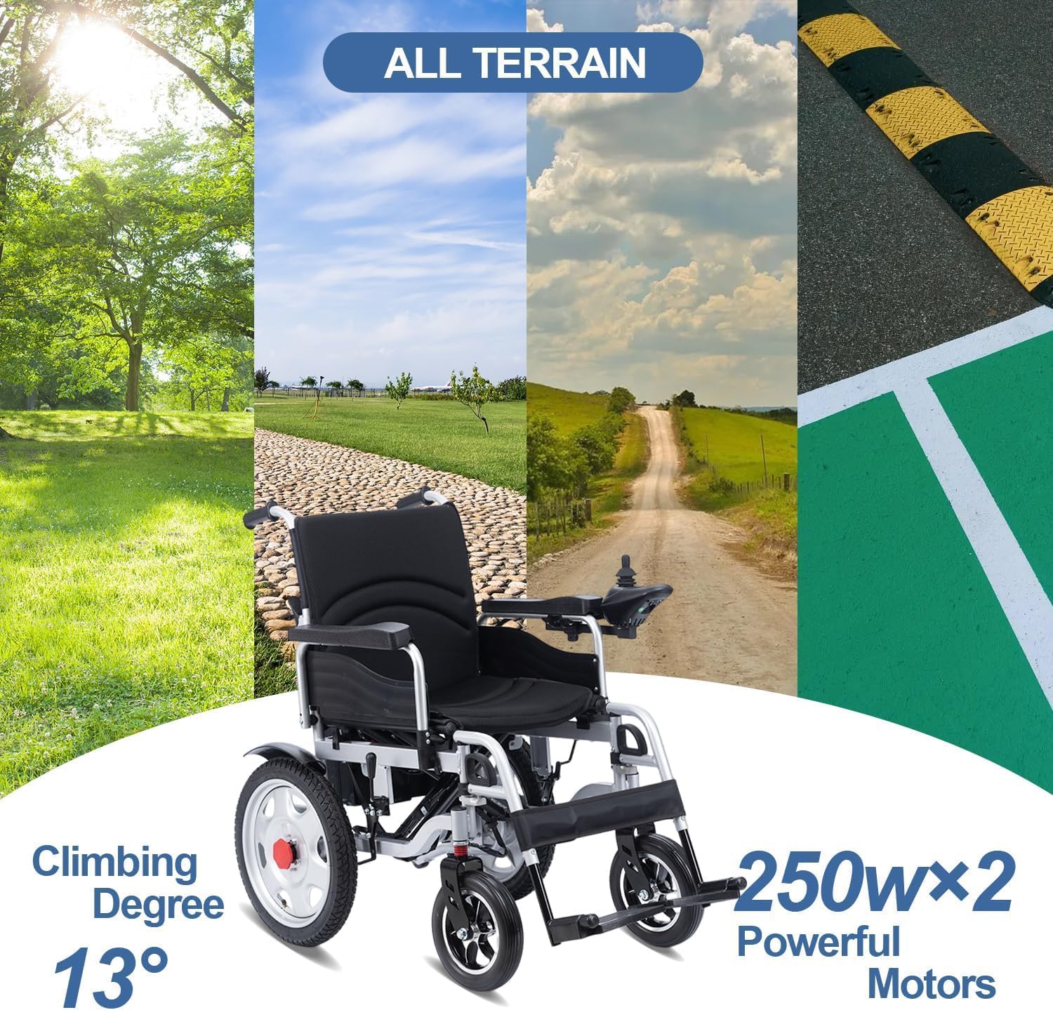 Heavy Duty Foldable Electric Wheelchair Z66494