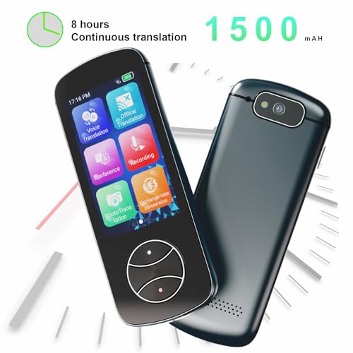 137+ Language Instant Two Way Translator Device H9491