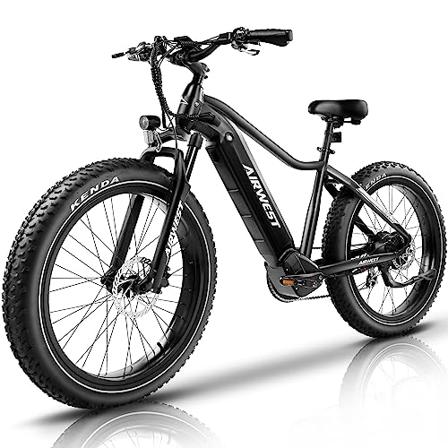 1000W BAFANG Motor 48V 15Ah LG Battery 26" x4.0 Fat Tire Electric Bicycle with Hydraulic Disc Brakes A7168