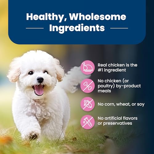 Adult Small Breed Dry Dog Food, Chicken & Brown Rice Recipe, 5-lb. Bag R751
