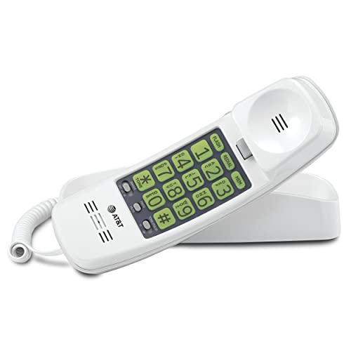 Corded Home Phone with Extra Big Buttons, Black J380041