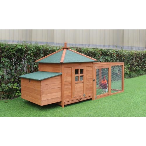 Wood Outdoor Cat House with Multi Levels, Waterproof Roof, Escape Doors, and Ledge Seating, 30.7" x 22" x 35.4" Z637842