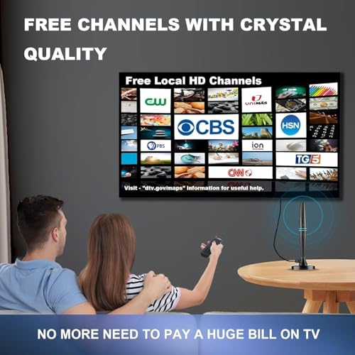 TV Antenna Indoor with Signal Booster I805129