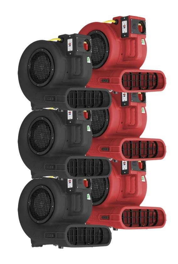 Red Grizzly 1/3 HP Carpet Dryer Air Mover L147931
