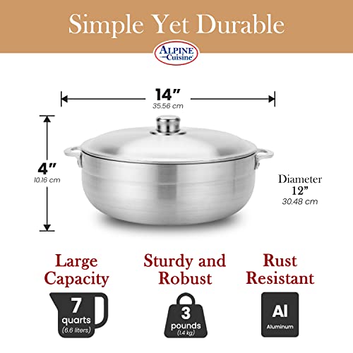 11-Quart Aluminum Stock Pot H6162