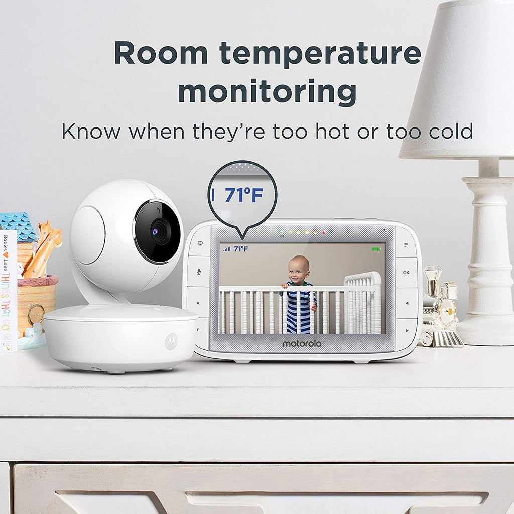 5x22 Video Baby Monitor with Two Cameras W7683