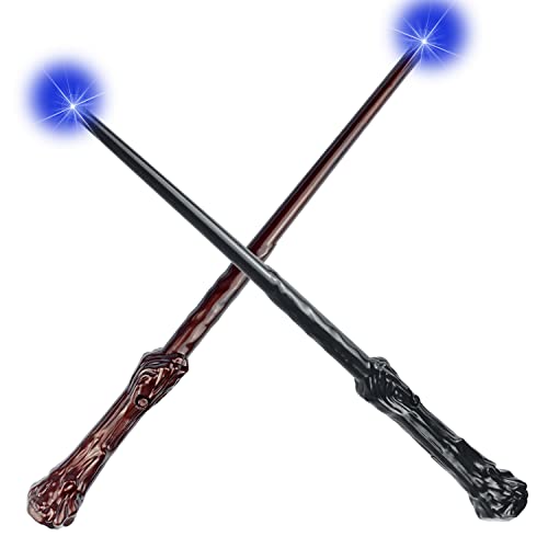 Brown Black Light Up Magic Wand Toy I474