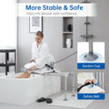 Heavy Duty Sliding Transfer Bench Bathtub Shower Chair with Non-Slip Suction Cup C148