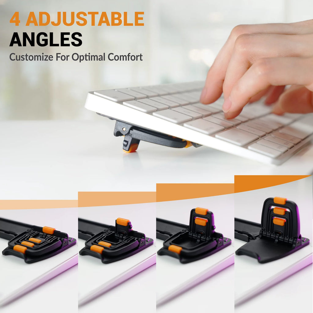 Adjustable Tilting Computer Keyboard Stand with Non-Slip feet G184