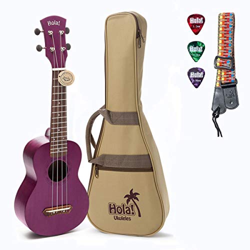 Natural Mahogany Soprano Ukulele Bundle with Padded Gig Bag U451294