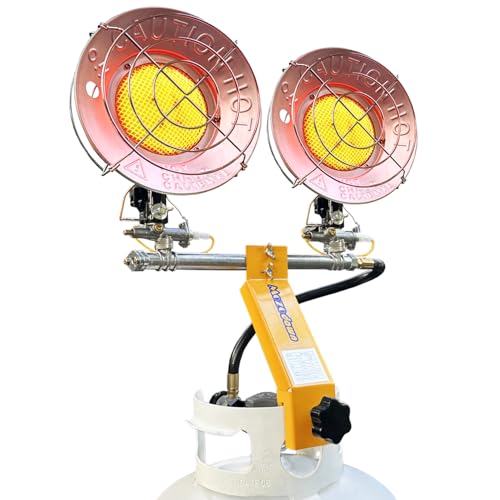 Propane Tank Top Heater 30000 BTU Yellow M610