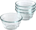 6-ounce Clear Dessert Set of 4 G9034
