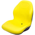 Yellow Seat for Compact Tractor W4299