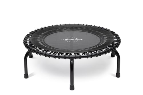 39” Fitness Trampoline with Anti-Fatigue Standing Desk Board X9218