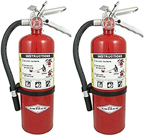 5lb ABC Dry Chemical Fire Extinguisher (2 Pack) Z5147