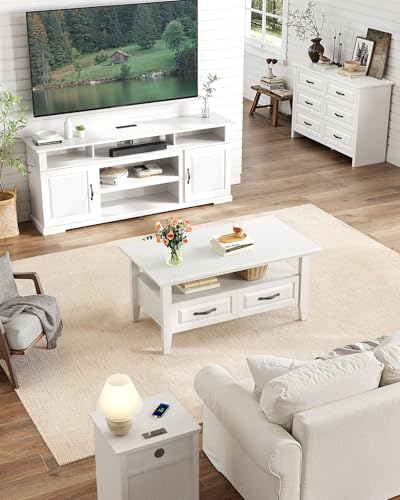 Natural Oak Lift Top Coffee Table with Storage B342870