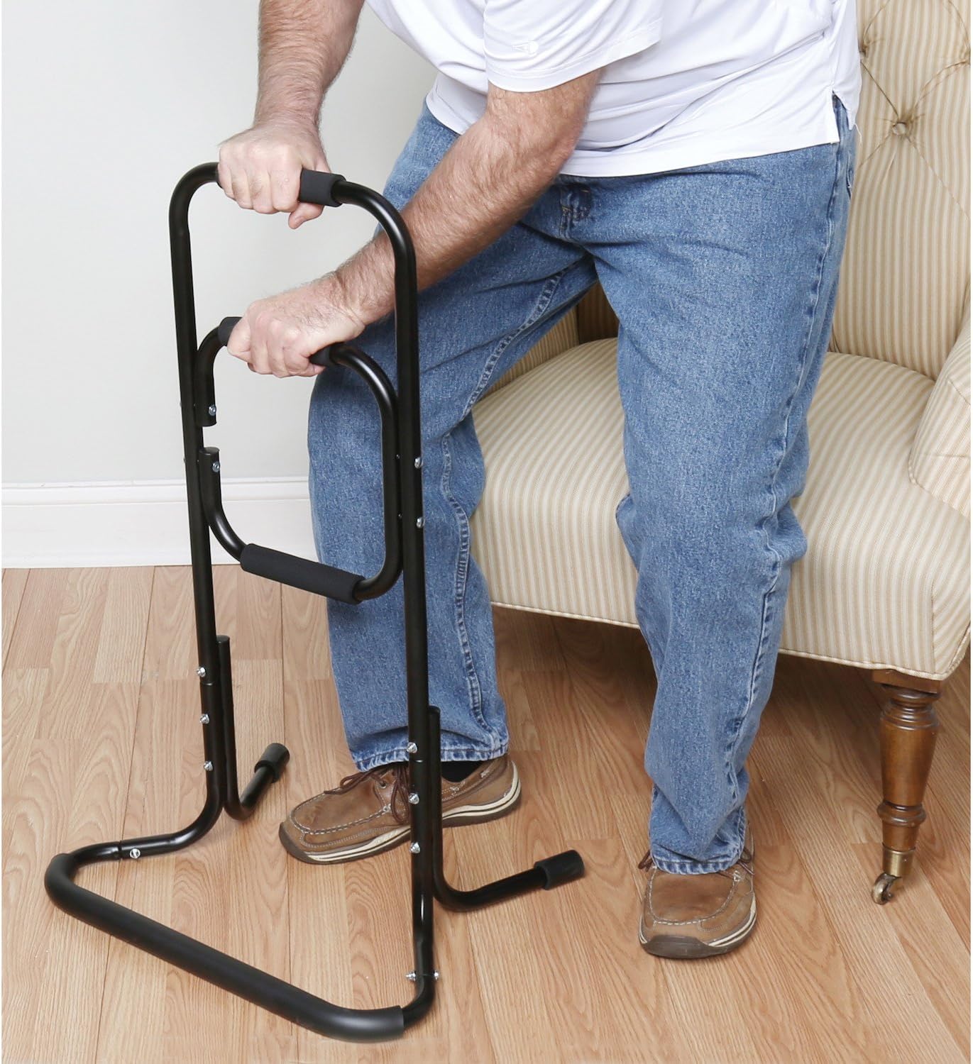 Black Metal Chair Stand Assist B809664