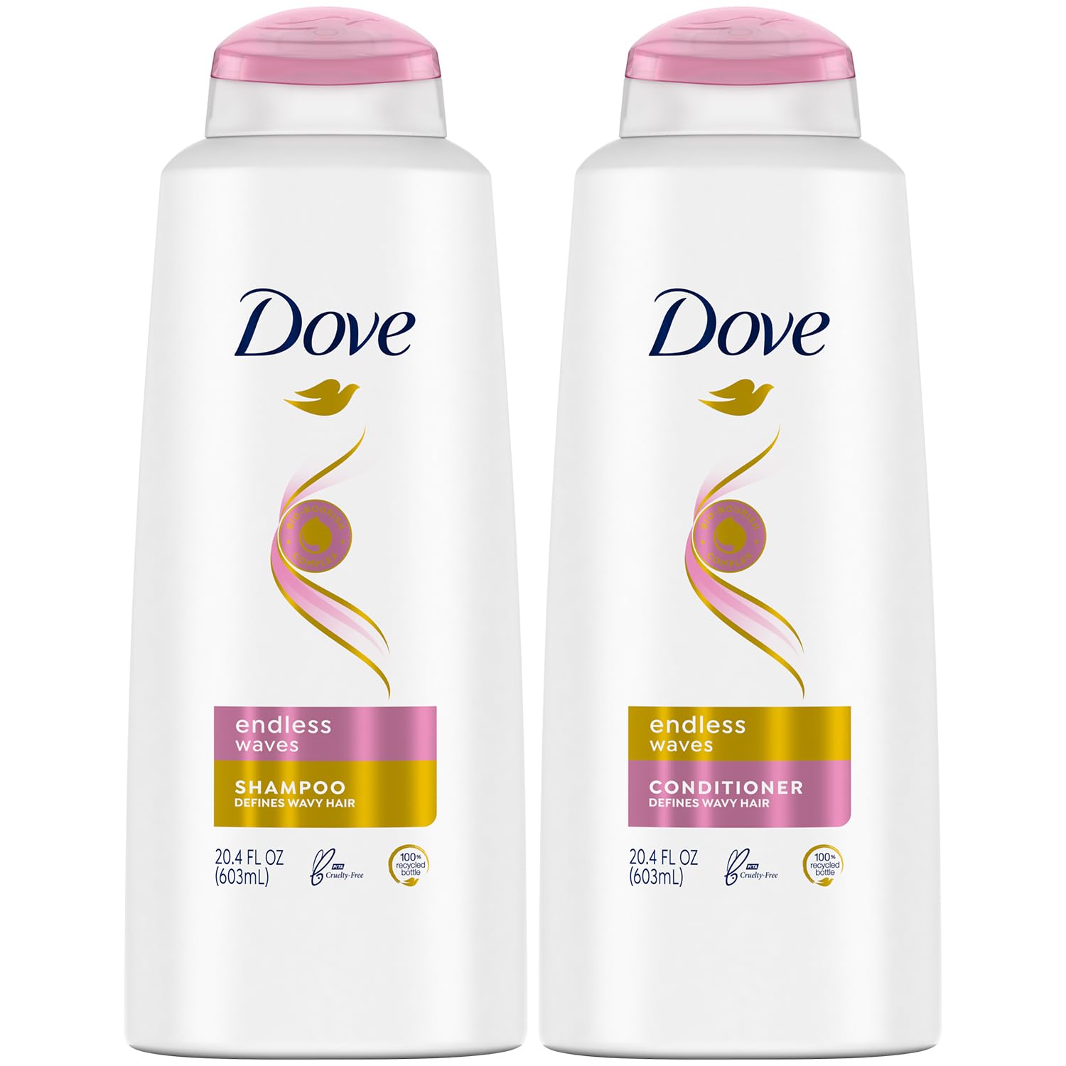 Sulfate Free Shampoo and Conditioner Set, 20.4 Oz (2 Piece Set) W53108