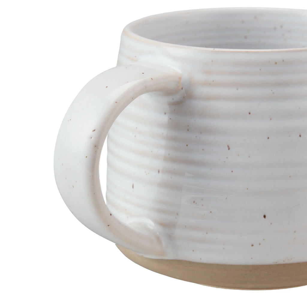 White Round Stoneware 16-Piece Dinnerware Set X19917