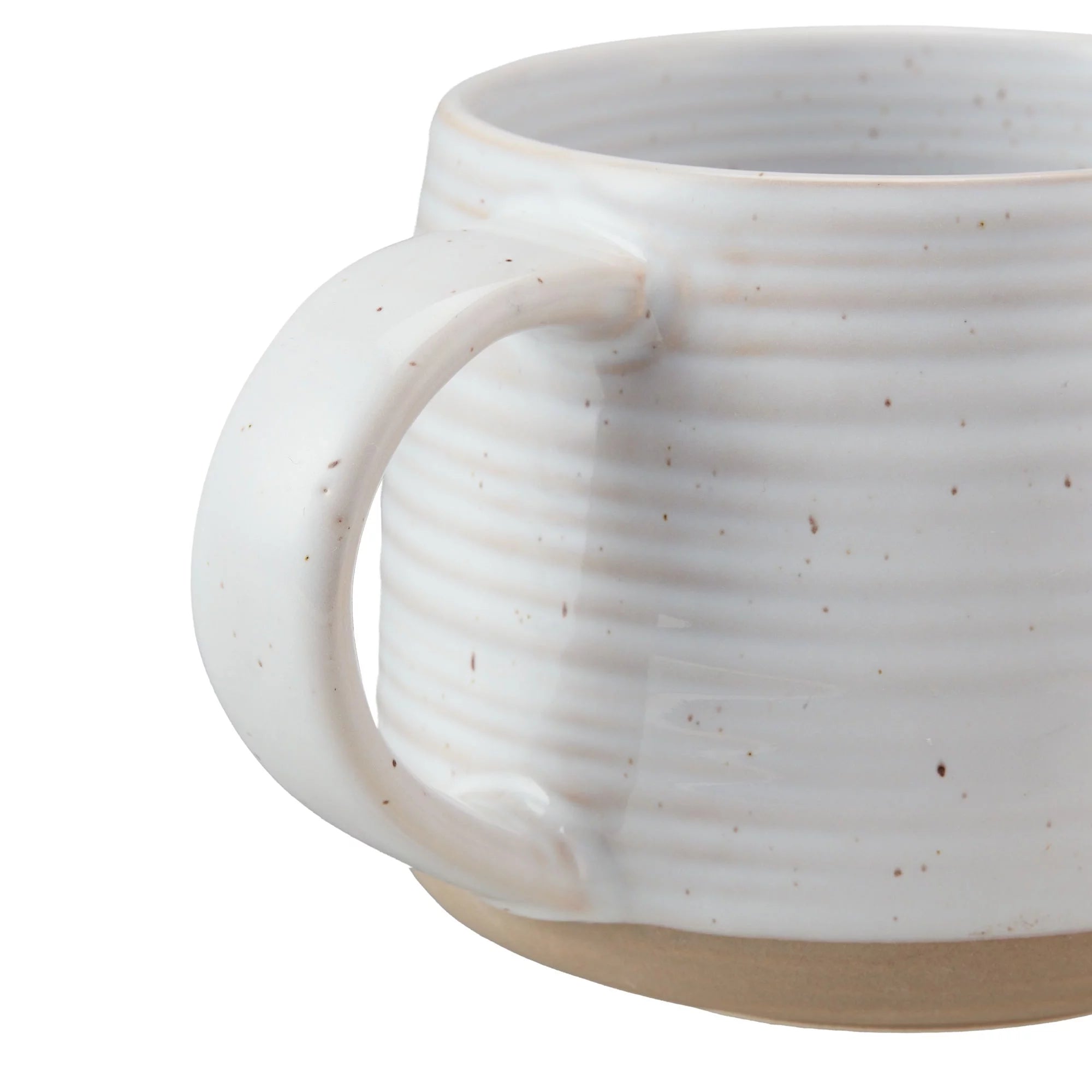 White Round Stoneware 16-Piece Dinnerware Set X19917