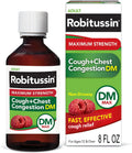 8 fl. oz. Maximum Strength Cough + Chest Congestion DM Raspberry Flavor U130