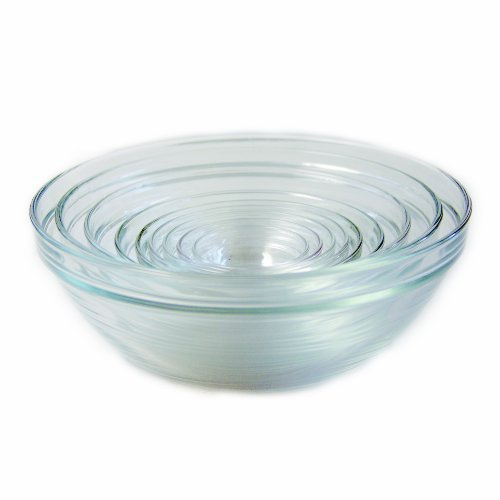 9-Piece Clear Glass Bowl Set T594