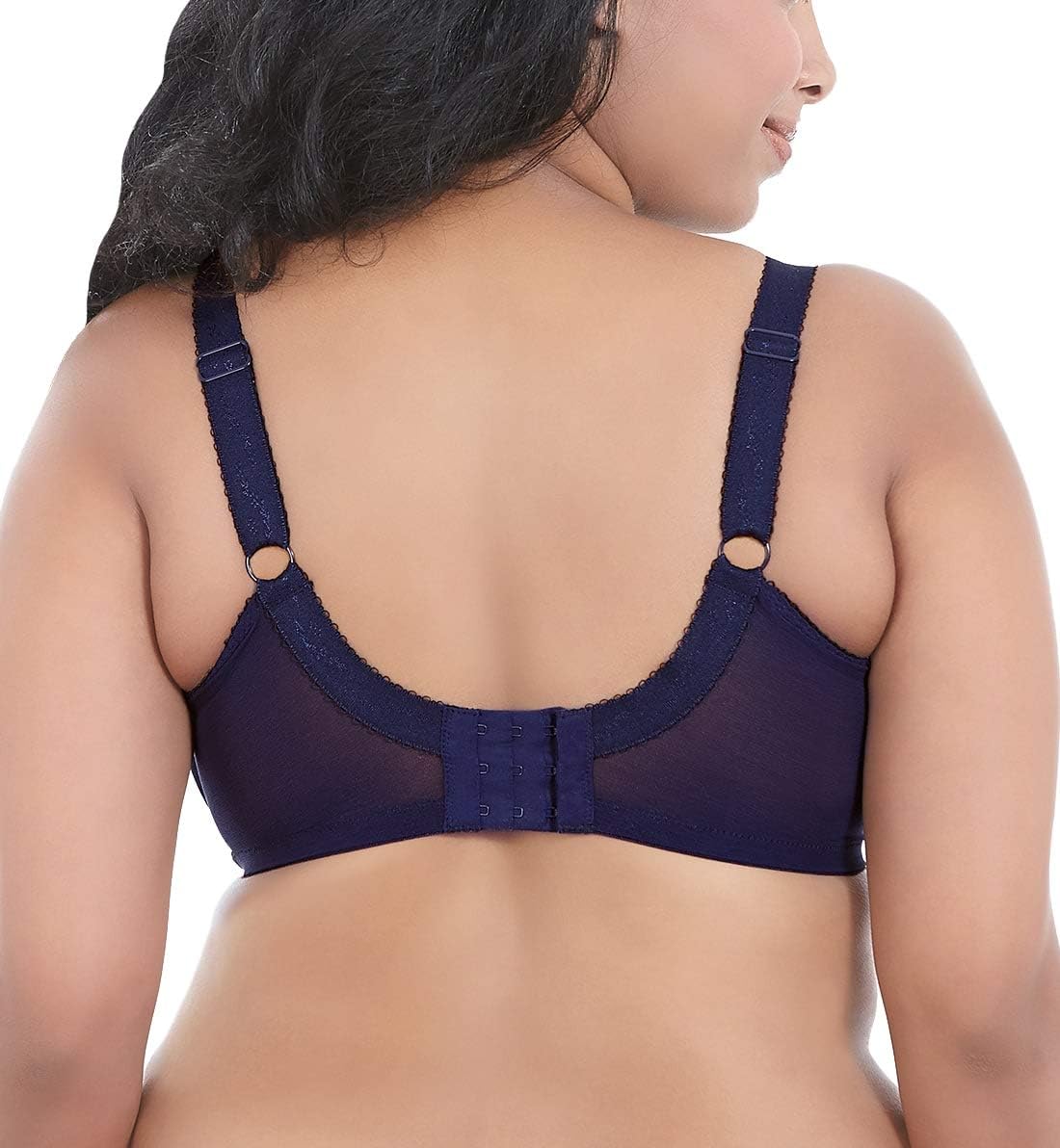 Plus-Size Keira Banded Underwire Bra, Ink, 38J S686853