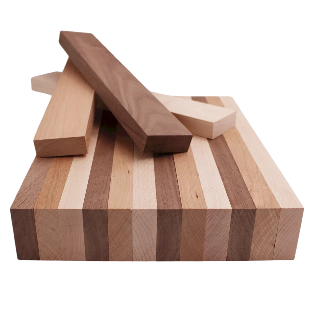 Walnut Maple Cherry Boards 3/4" x 2" 15 Pcs I675872