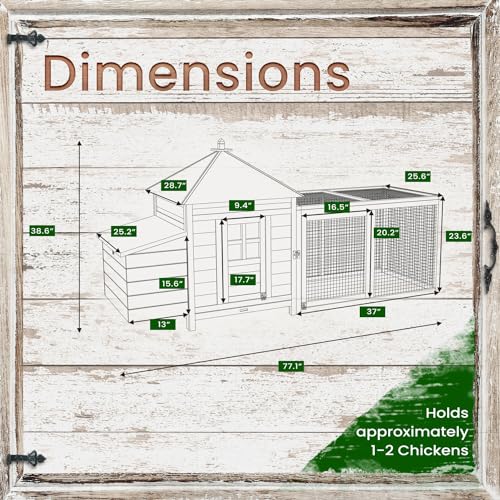 Wood Outdoor Cat House with Multi Levels, Waterproof Roof, Escape Doors, and Ledge Seating, 30.7" x 22" x 35.4" Z637842