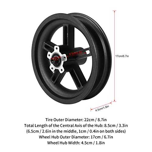 8.5 Inch Scooter Rear Tire Set Heavy Duty Rubber Pneumatic U674750